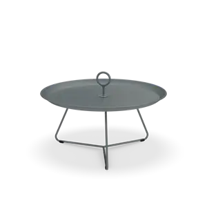 Houe - EYELET Tray table Ø70 - Dark grey